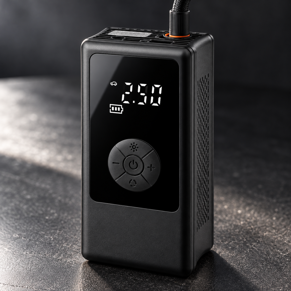🚗 Portable Tire Inflator | Plastic Shell | Road Trips | Car Owners | LED Display