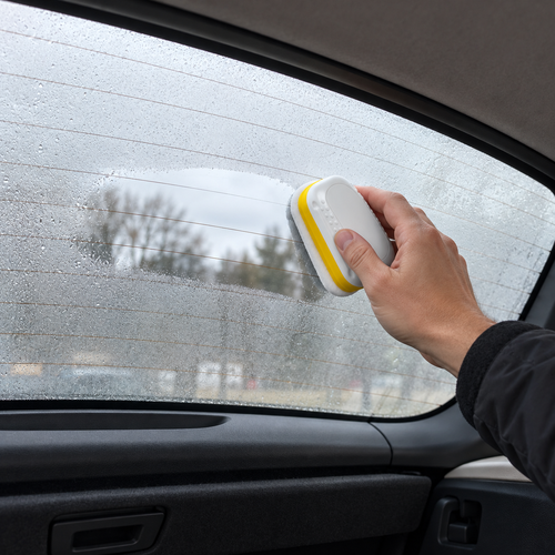 🚘 Anti-Fog Glass Wipe | Plastic | Windshields | Drivers | Two-Tone Design