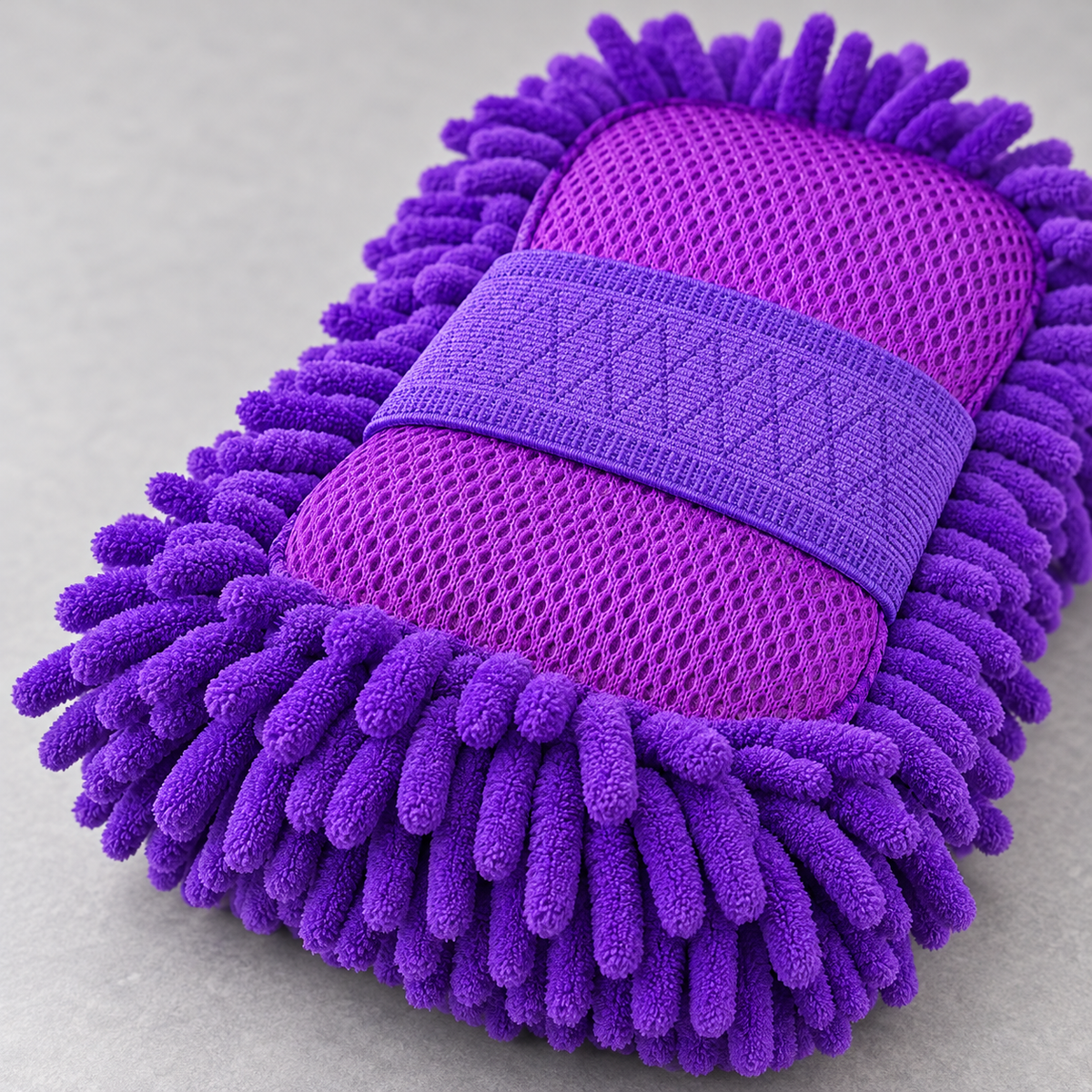🧽 Car Wash Mitt | Chenille | Driveway | Drivers | Vivid Colors