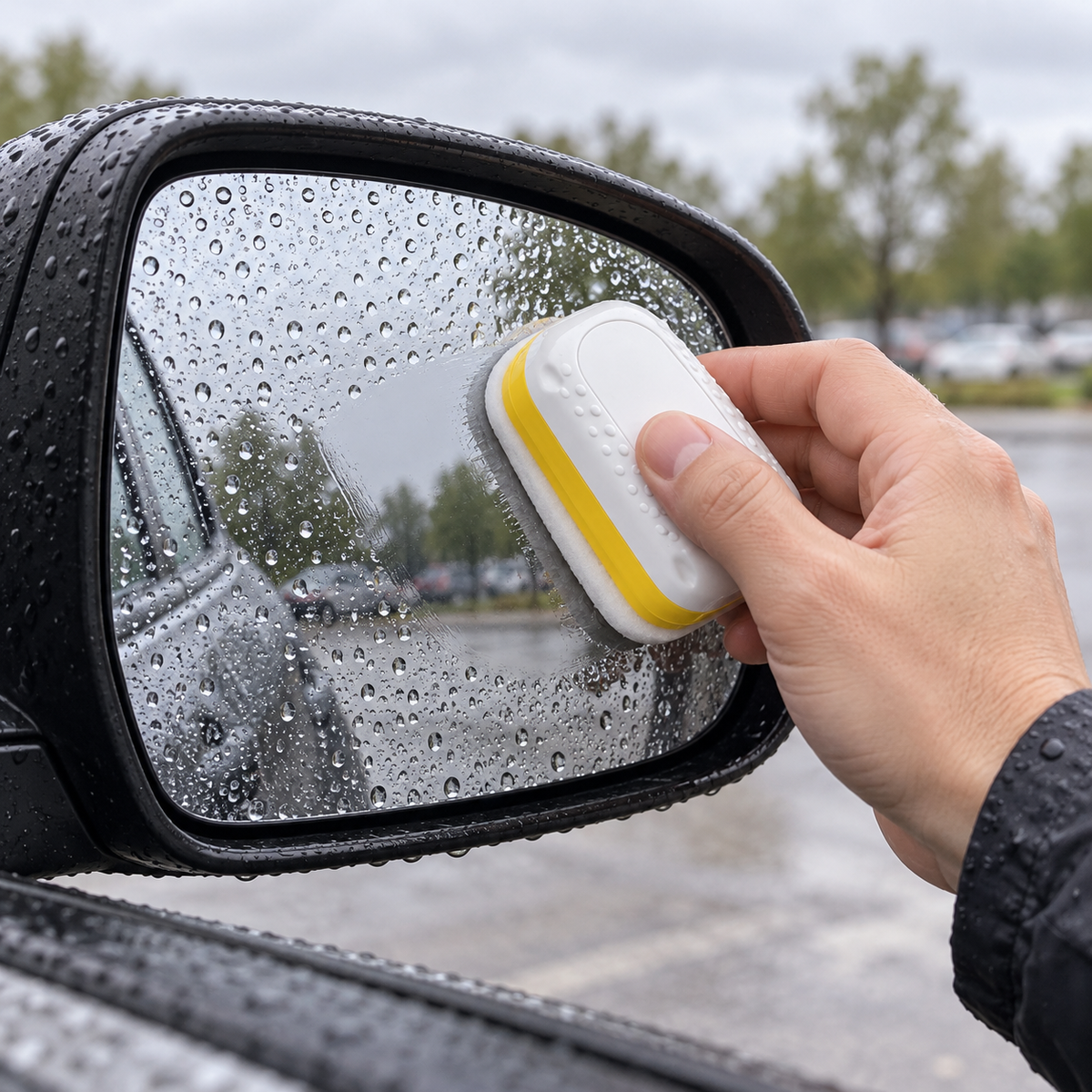 🚘 Anti-Fog Glass Wipe | Plastic | Windshields | Drivers | Two-Tone Design