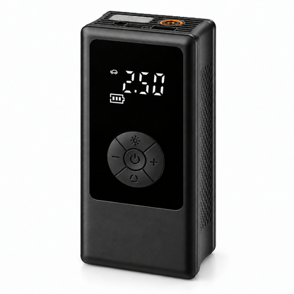 🚗 Portable Tire Inflator | Plastic Shell | Road Trips | Car Owners | LED Display