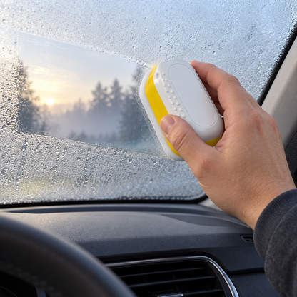 🚘 Anti-Fog Glass Wipe | Plastic | Windshields | Drivers | Two-Tone Design